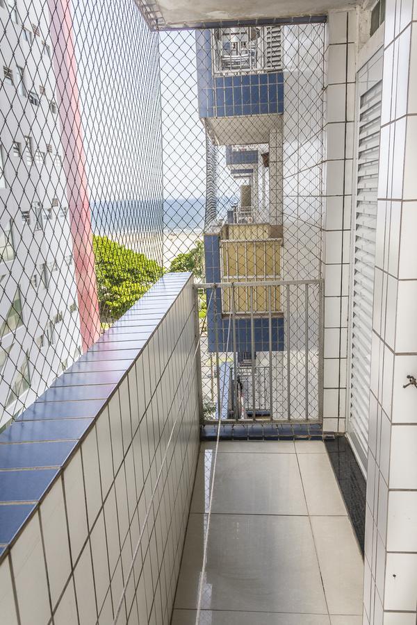 Apto Gonzaga Frente Ao Mar Wi-Fi Сантос Экстерьер фото