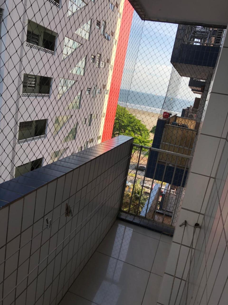 Apto Gonzaga Frente Ao Mar Wi-Fi Сантос Экстерьер фото