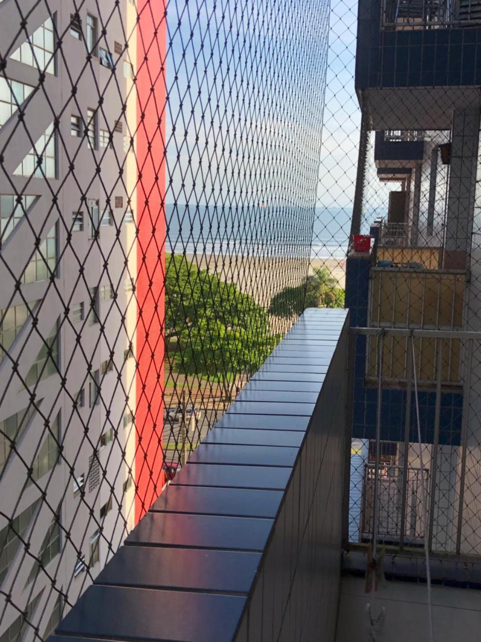 Apto Gonzaga Frente Ao Mar Wi-Fi Сантос Экстерьер фото